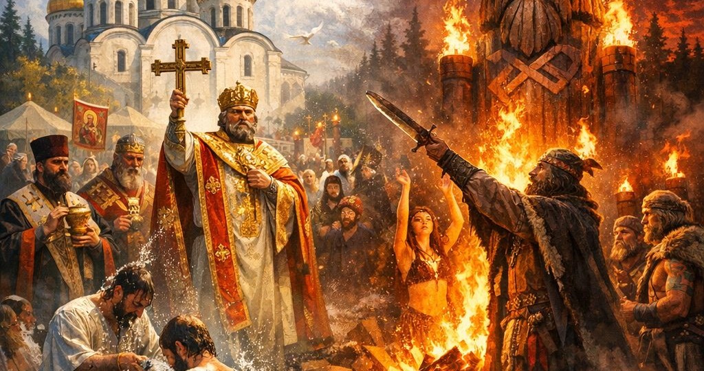 Почему крещение Руси не сделало Русь полностью христианской