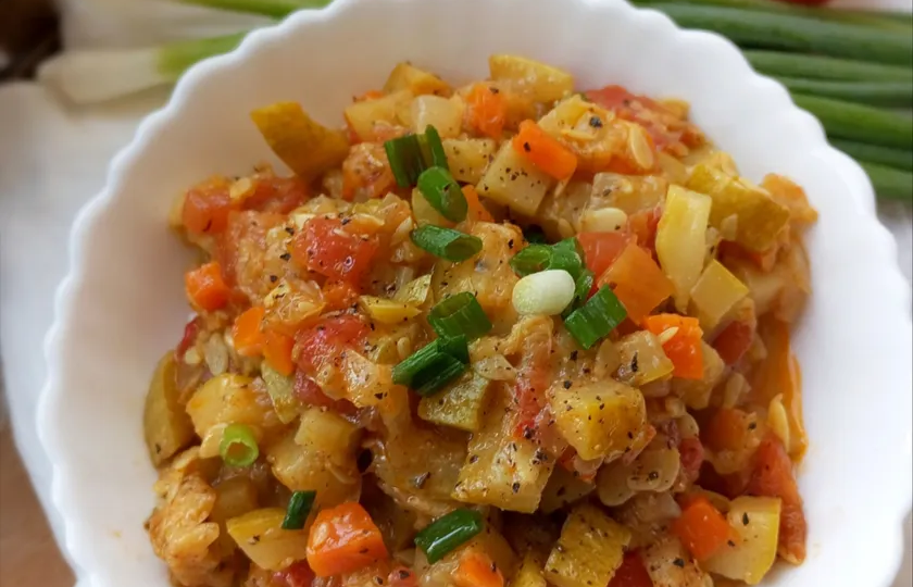 Рагу из кабачков