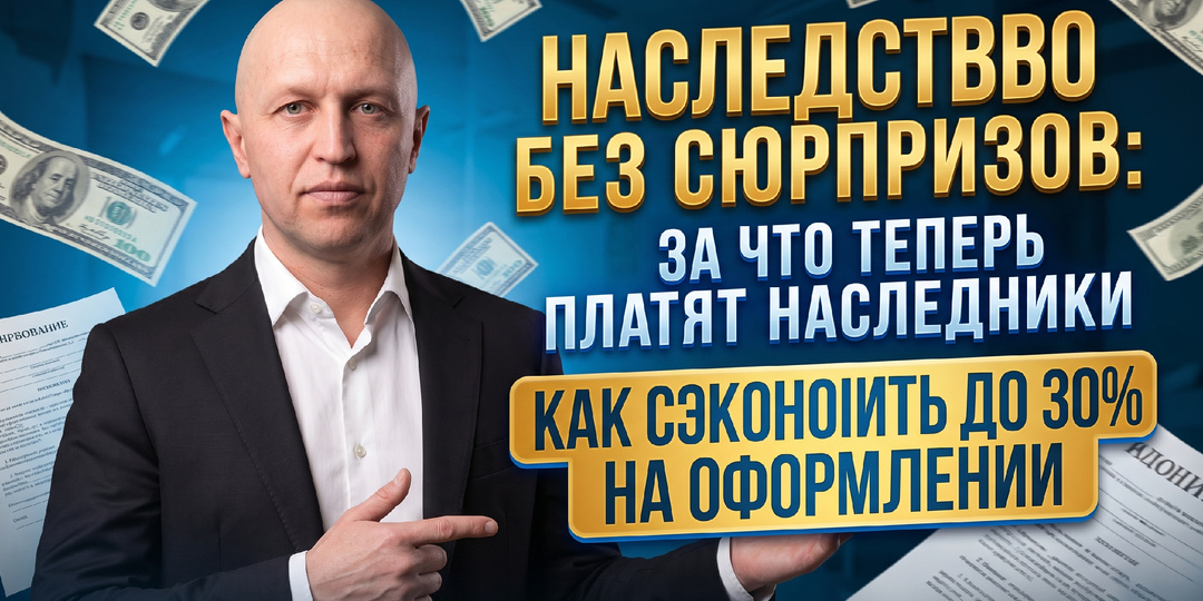 Наследство без сюрпризов: за что теперь платят наследники и как сэкономить до 30% на оформлении 💼💡