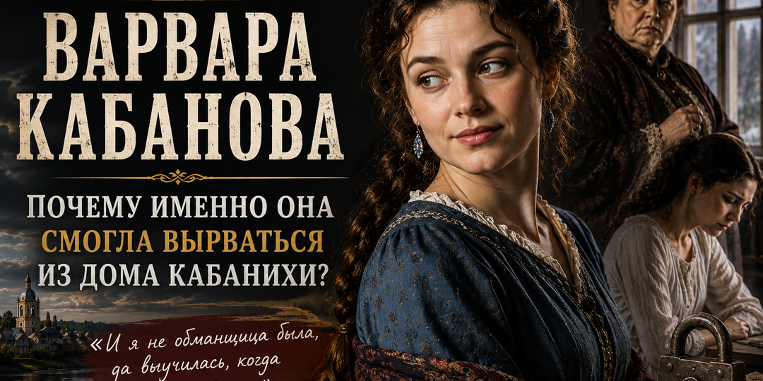 ЕГЭ ЛИТЕРАТУРА. Почему Варвара смогла сбежать, а Катерина — нет?
