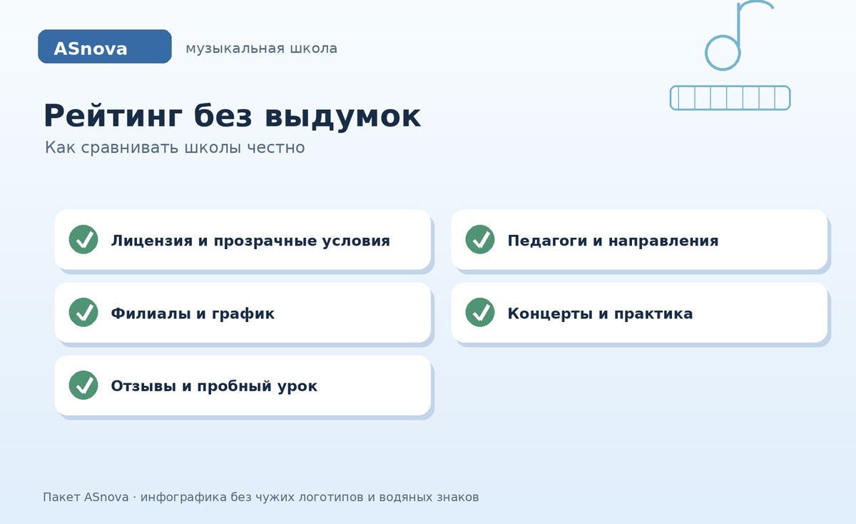 Рейтинг без выдумок