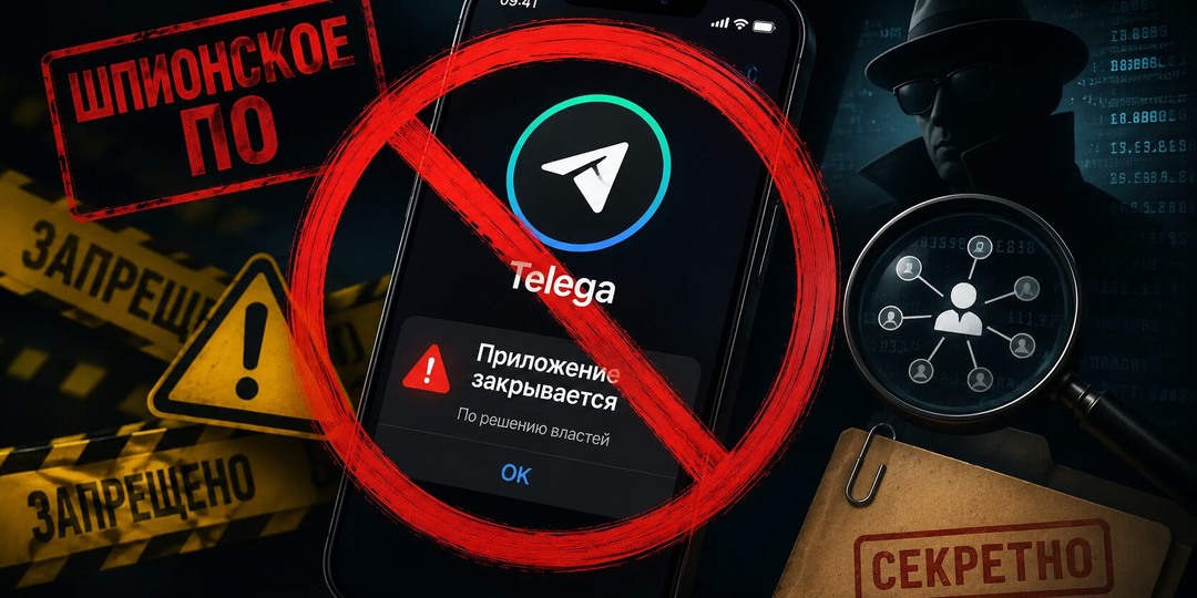 Приложение Телега закрывается. Что будет с клиентом Телеграма, который признали шпионским