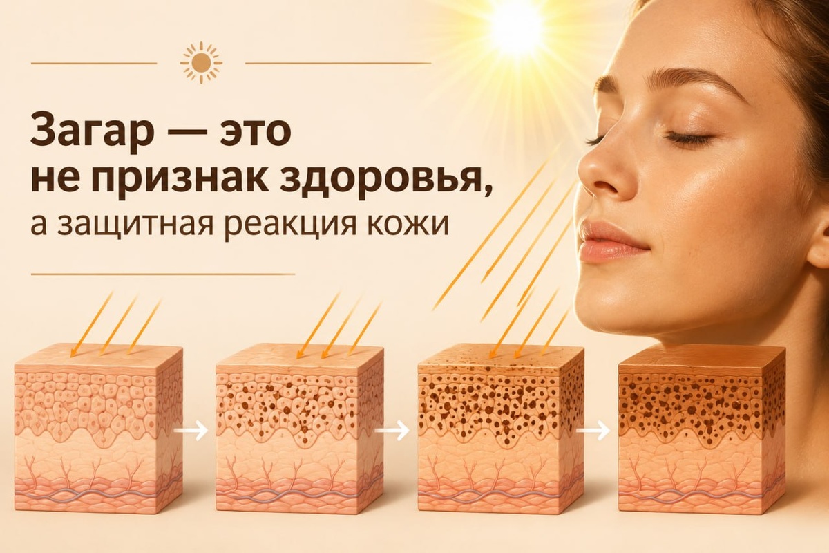 Загар: о чем «кричит» кожа?