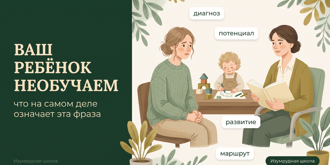 «Ваш ребёнок необучаем»: что на самом деле означает эта фраза