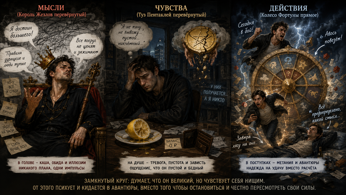 мысли, чувства, действия