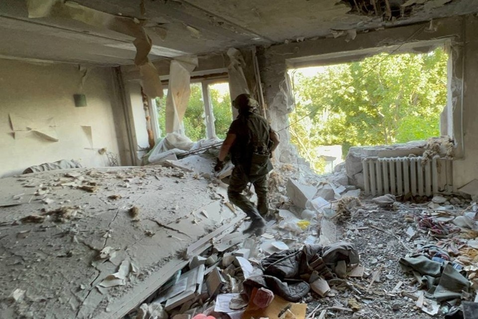    Более 700 зданий за неделю освободили российские войска в Константиновке (архивное фото) Александр КОЦ