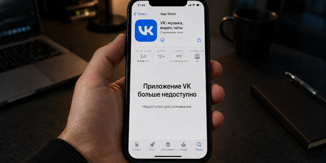 «Санкции? Нет, просто нам так захотелось»: разбираю наглый ход Apple по удалению VK