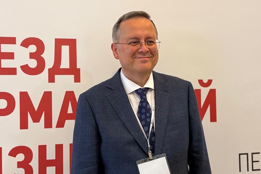Мария Лисицына / РБК📷Председатель Партии пенсионеров Эрик Праздников