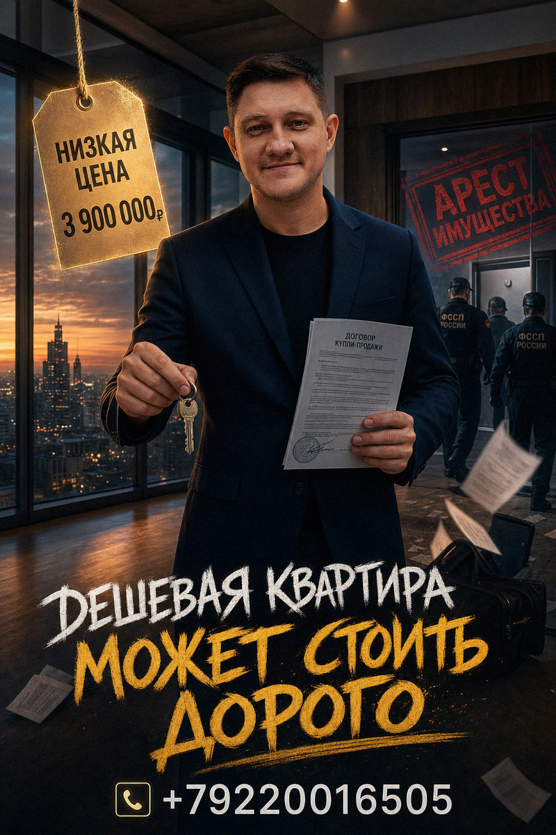   Риски связанные с покупкой квартиры по низкой цене Святослав Шакин