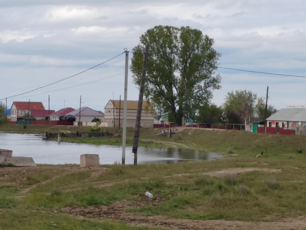 Посёлок Костюбе Володарский район Астраханская область. 2026 г. Фото Бекмурзаевой С.