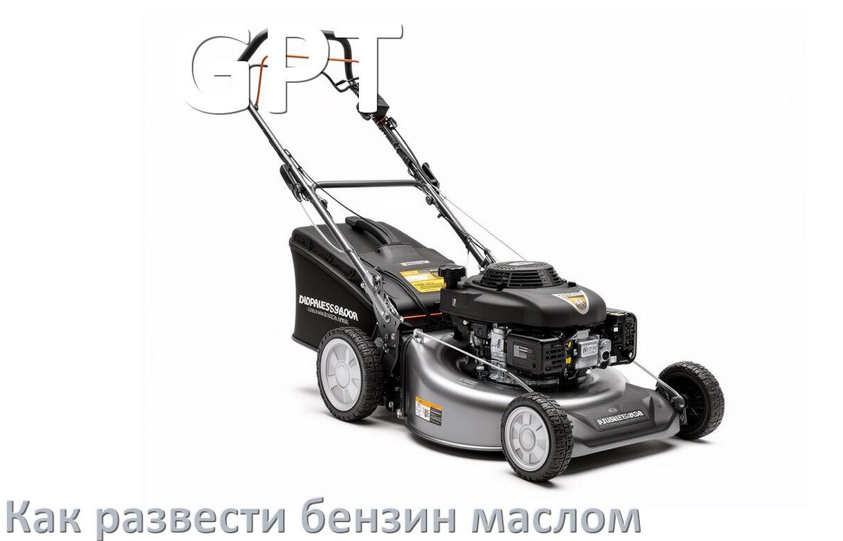 
Сколько лить масла для газонокосилки GPT на литр бензина
