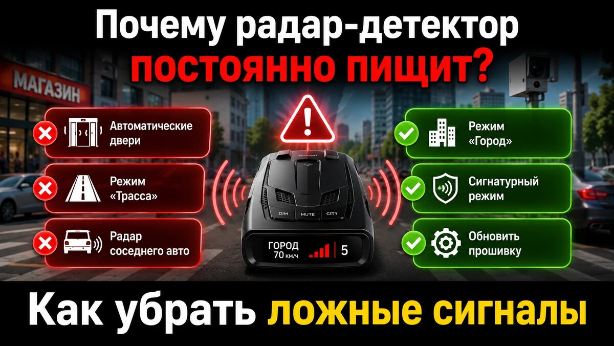 Ложные срабатывания