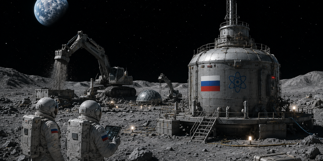 Россия намеревается построить АЭС на Луне к 2036 году