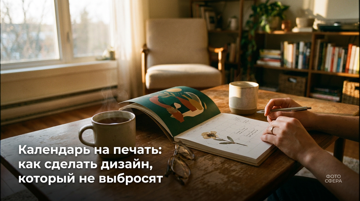 Календарь на печать: как сделать дизайн, который не выбросят