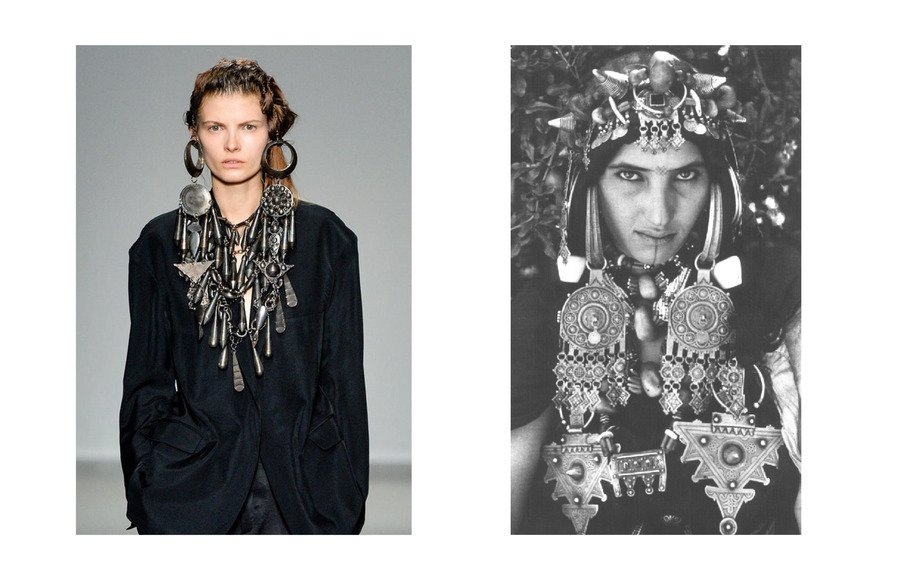 А.Ф. Вандеворст, SS 2014 // Амазигская женщина в традиционных украшениях