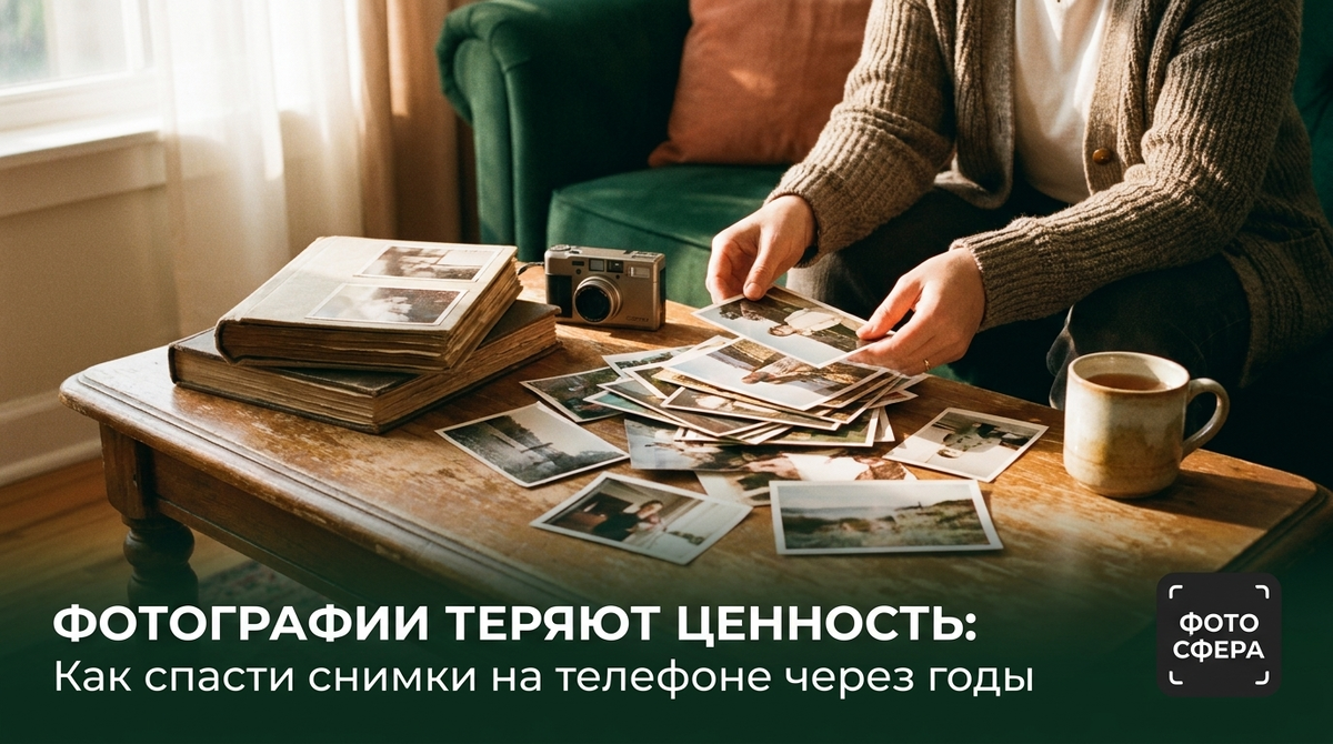 Фото теряют ценность: как сохранить фото в телефоне спустя годы
