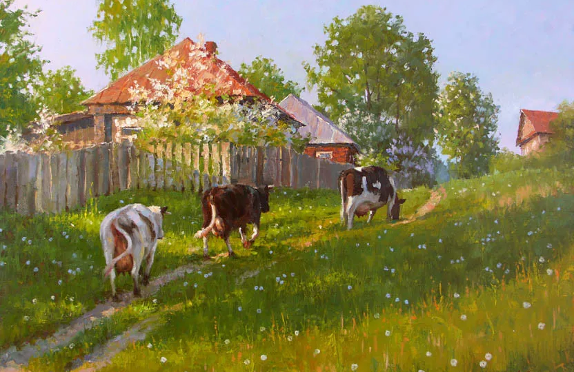 Дмитрий Лёвин, картины с названиями, часть 4