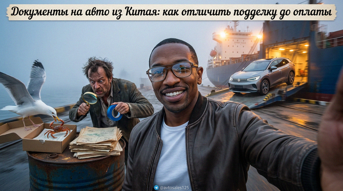    Руководство по проверке документов на китайские автомобили до оплаты Авто Сейлс