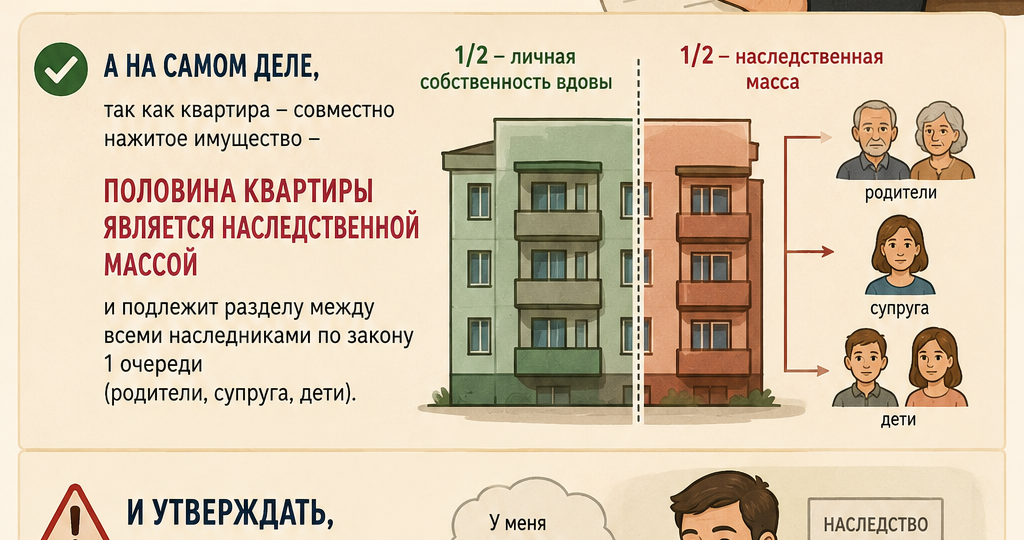 Почему вдовы не оформляют наследство покойного мужа должным образом