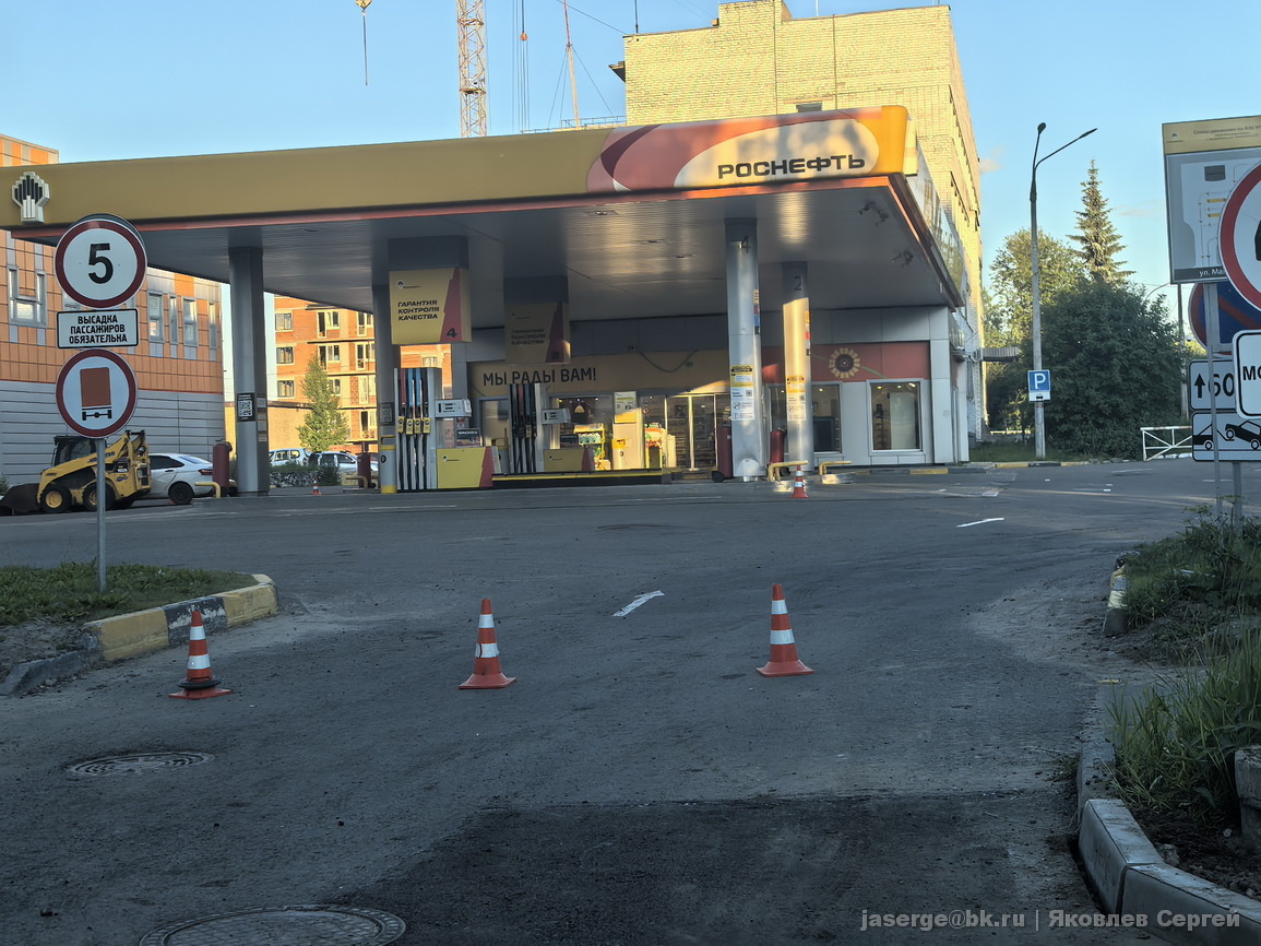 Заправка в Соломбале. 26..06.2026