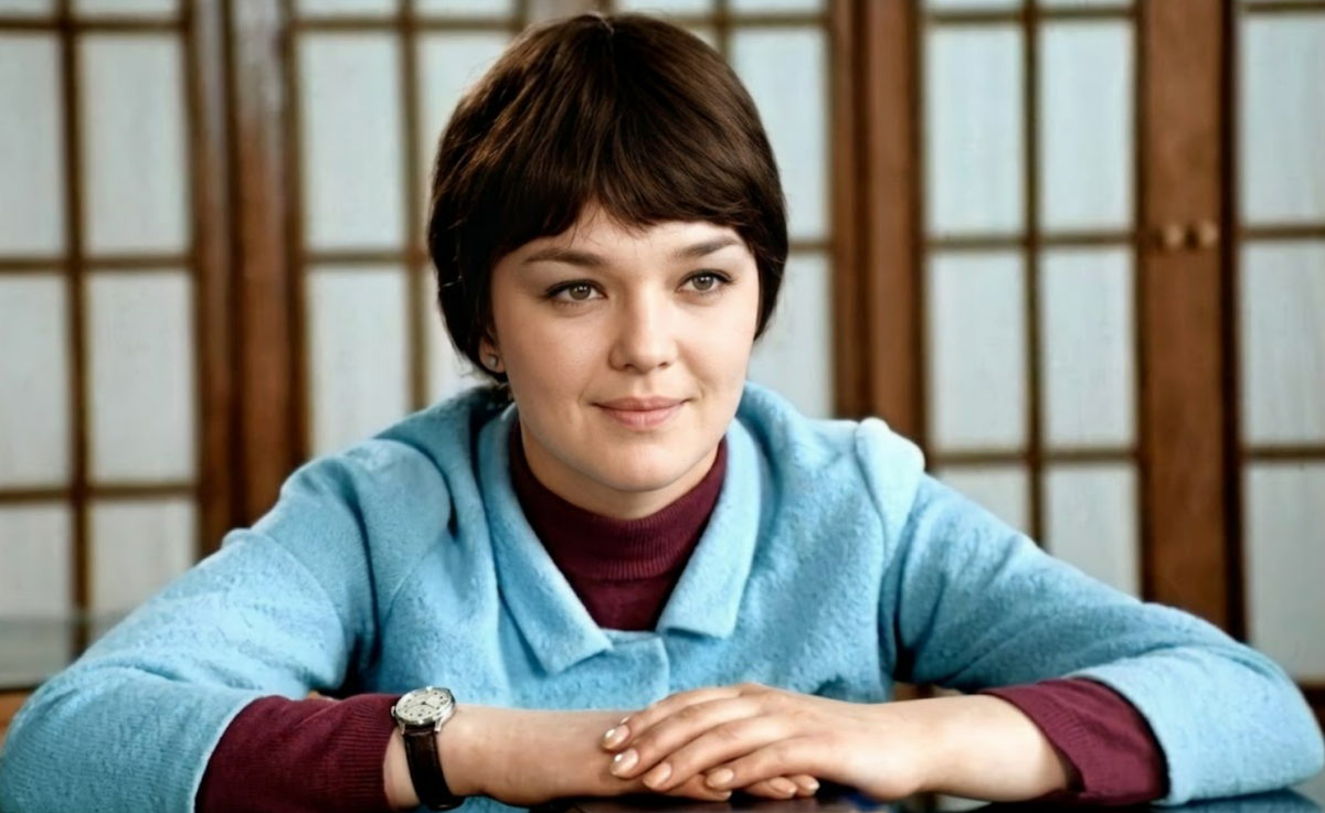 Наталья Гвоздикова в фильме "Большая перемена", 1973 год