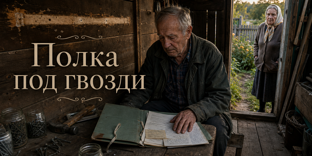 Полка под гвозди