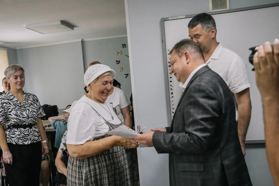    Новоселам пожелали мира, добра, семейного счастья и благополучия. Фото: МАХ/Кольцов