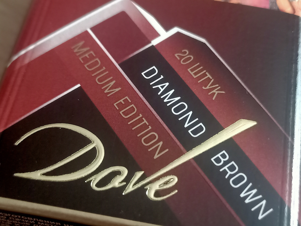 Дегустация - сигареты Dove Diamond Brown Medium Edition