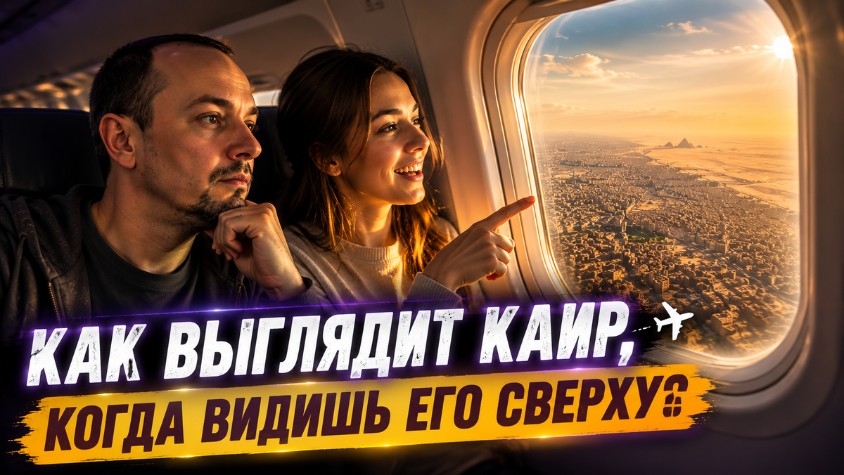 Почему Каир сверху выглядит почти одного цвета — и что это говорит о жизни миллионов людей
