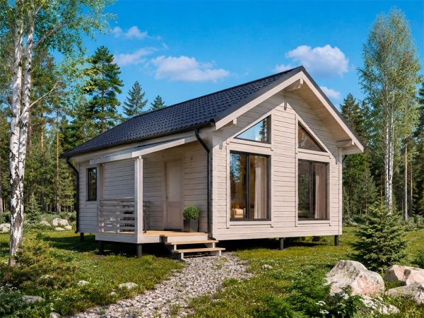 Каркасный дом под ключ быстровозводимый 6х6 м Челябинск и область 🏡