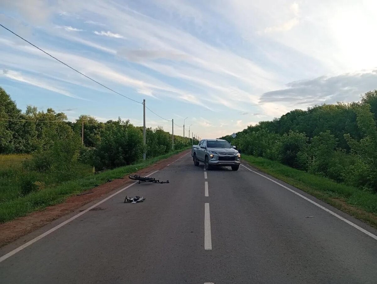    10-летний велосипедист попал под колеса Mitsubishi в Оренбургской области