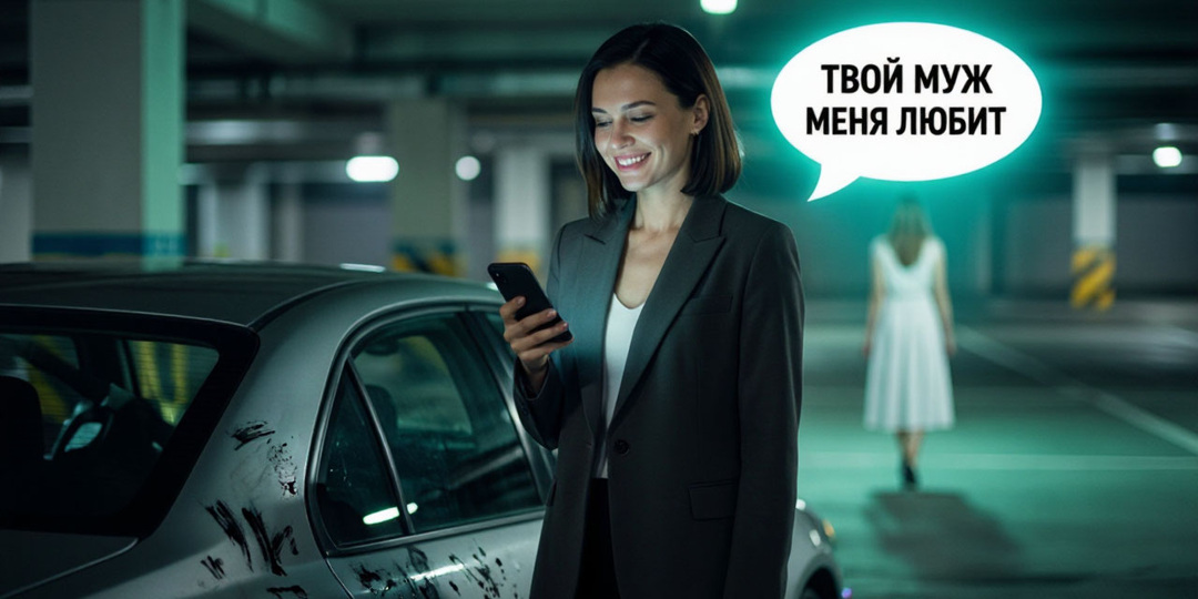 Разговор жены с любовницей.❤️‍🔥 Автомобильный вандализм и измена.