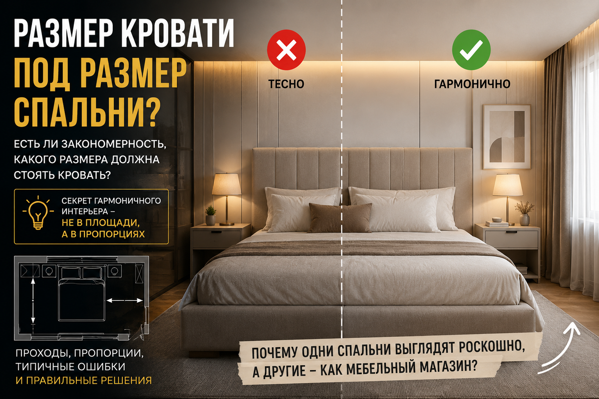 Секрет идеальной спальни