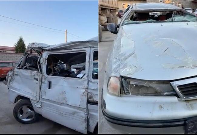 Вот так выглядели авто после подросткового дрифта в Сурхандарье, унесшего две жизни и отправившего полдюжины пассажиров в больницу УБДД МВД Узбекистана