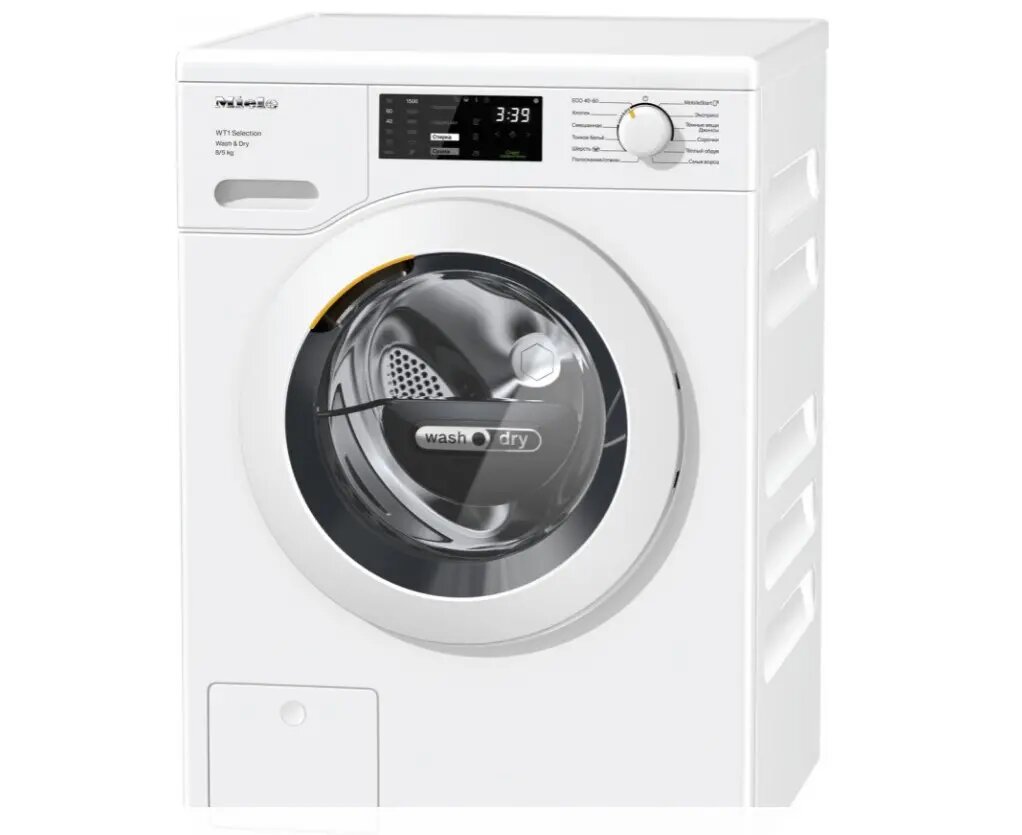 1 место (премиум класс): Miele WTD163 WCS