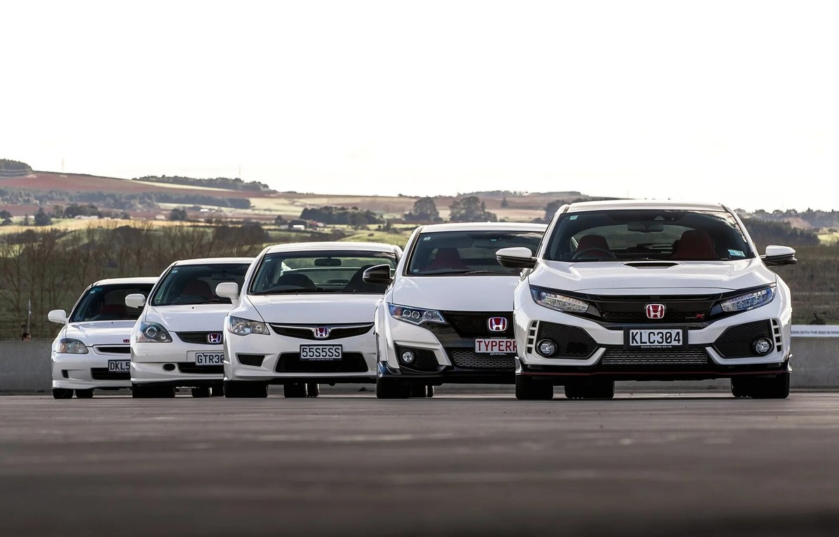 Honda Civic Type R – король переднего привода и рекордсмен Нюрбургринга . Фото из открытых источников.
