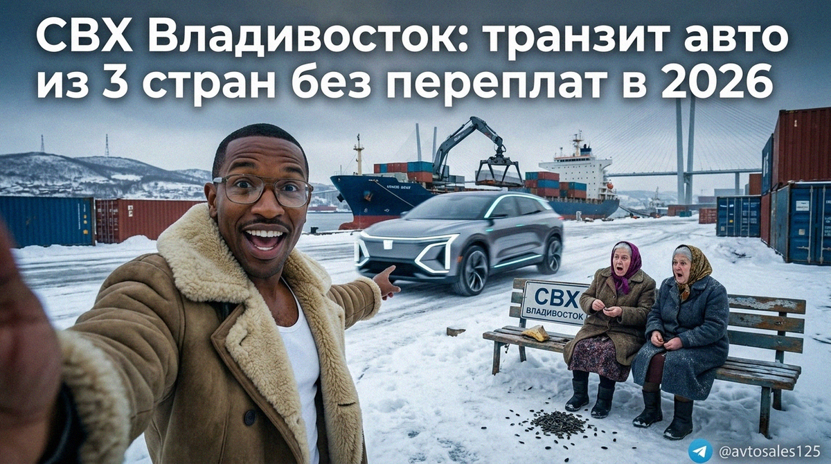    Транзит автомобилей через СВХ Владивостока в 2026 году Авто Сейлс