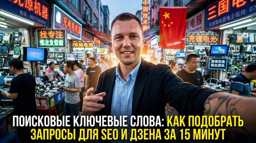    Эффективные методы подбора запросов для SEO и Дзена kosmoslogist01