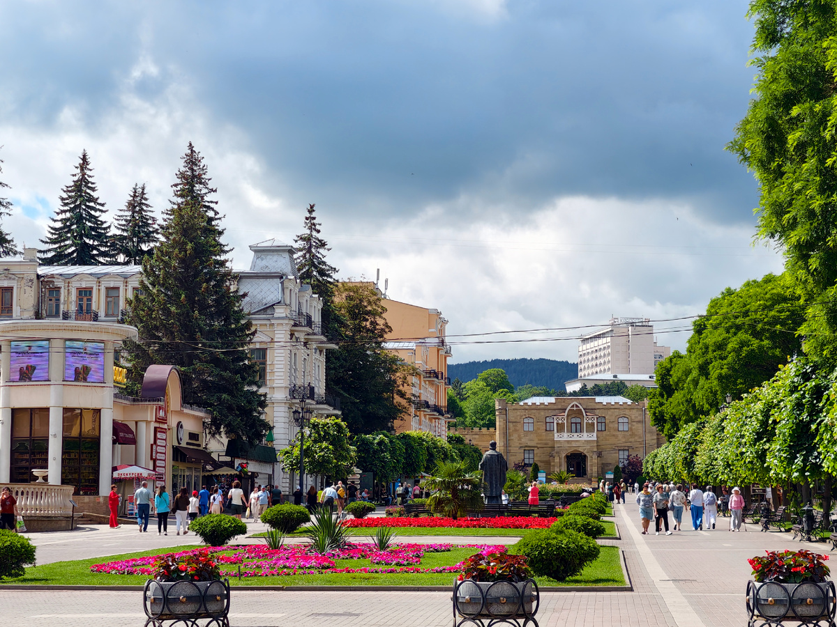 Кисловодск. Курортный бульвар. Фото автора
