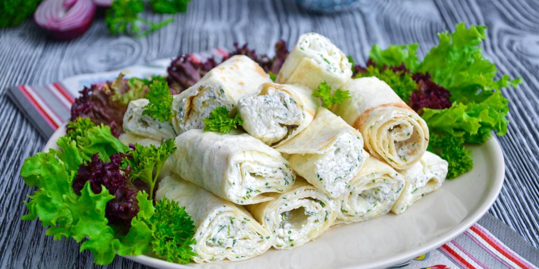 🥙 ВЫ ВСЁ ЕЩЕ ДЕЛАЕТЕ БУТЕРБРОДЫ? Рулетики из лаваша с творогом — ПАЛОЧКА-ВЫРУЧАЛОЧКА: готовятся 5 минут, съедаются за 2 (гости в шоке!) 😱�