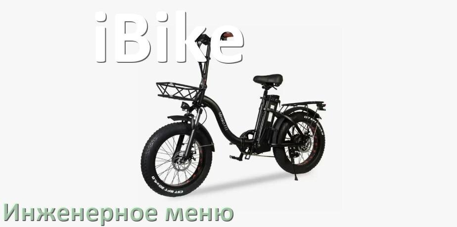 
Как зайти в инженерное меню электровелосипеда iBike и открыть сервисный режим
