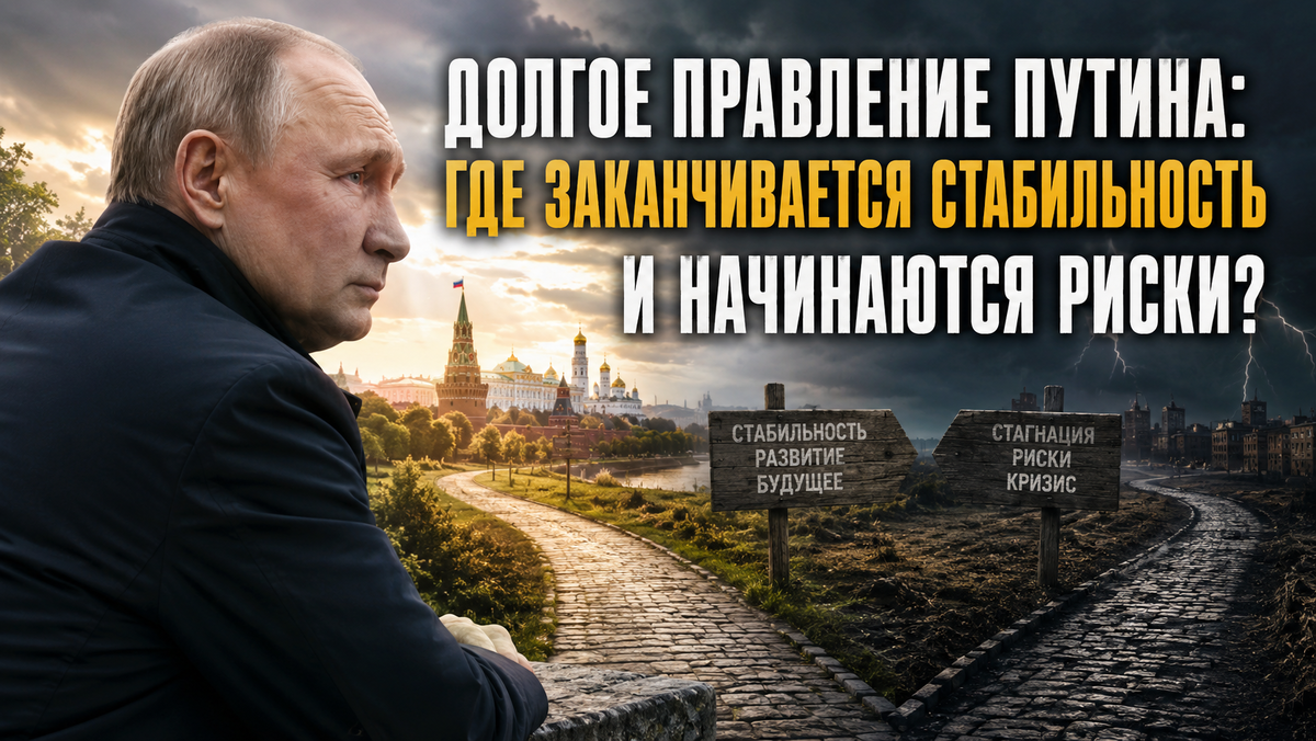 В чем опасность длительного пребывания Путина у власти для России?
