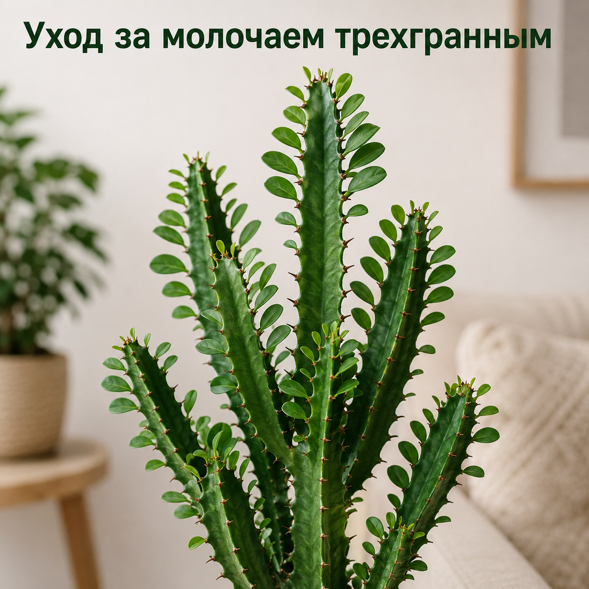 Молочай трехгранный