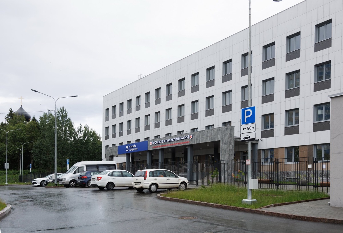    Филиал поликлиники №4 на Кукковке. Фото: «Республика» / Виталий Голубев