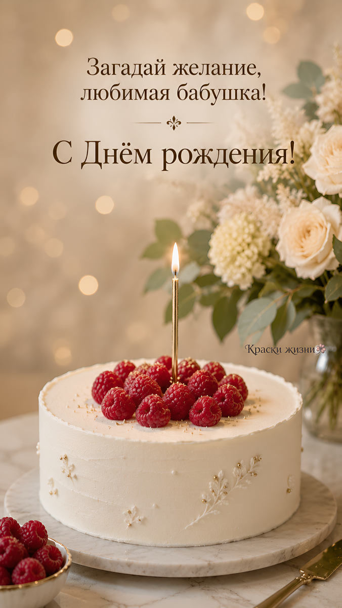 С днем рождения, бабушка!