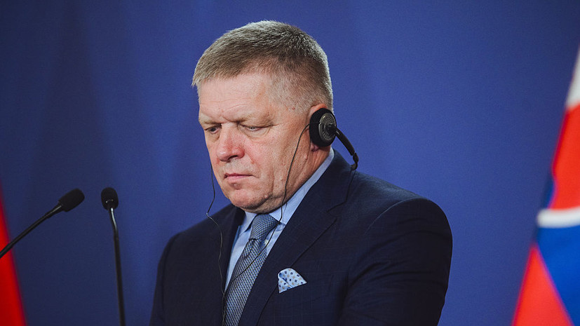 Фицо заявил, что Словакия не поддержит новую военную помощь Украине