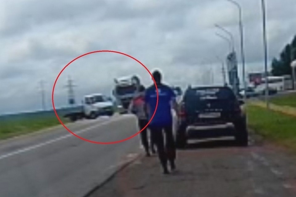    Кадр видео: ГАИ РБ