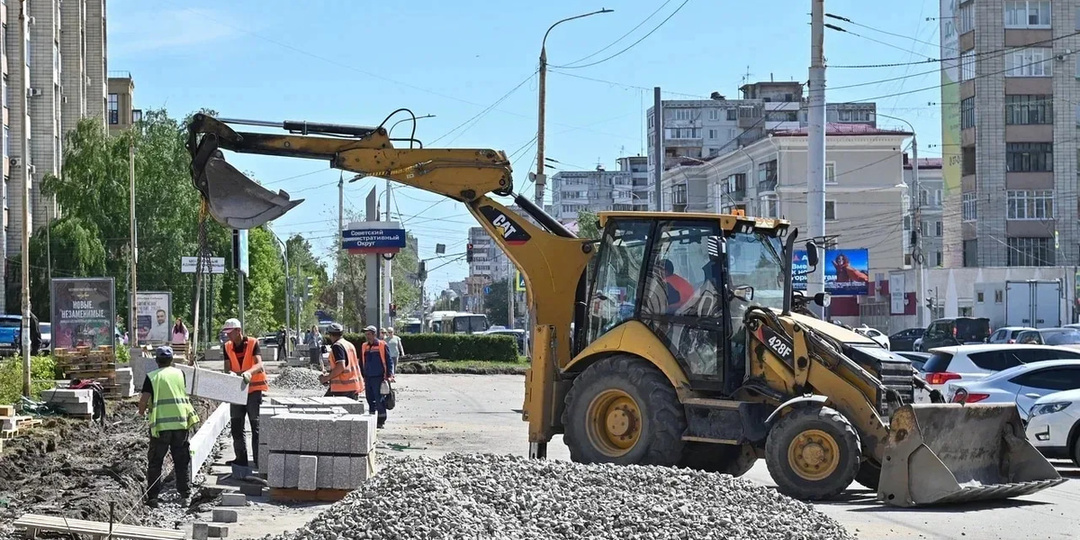 Улицу в центре Омска будут ремонтировать до первого снега