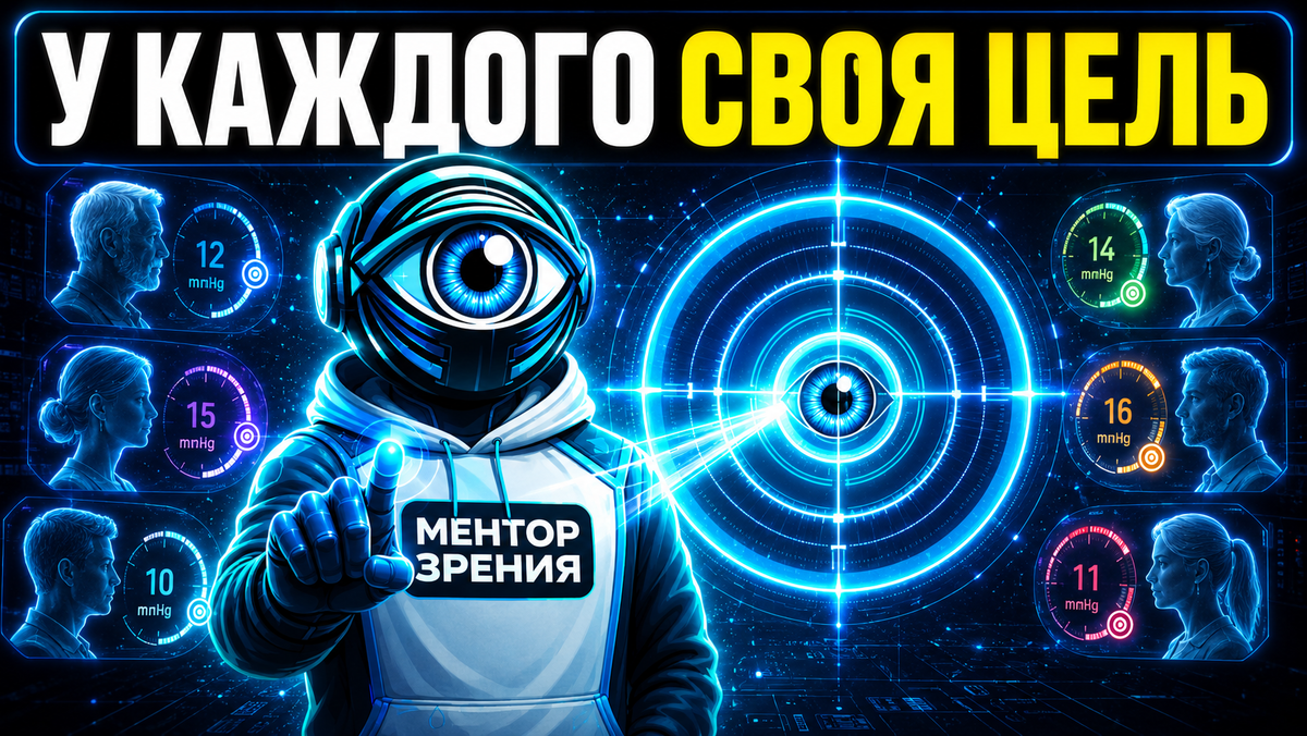 Целевое давление при глаукоме