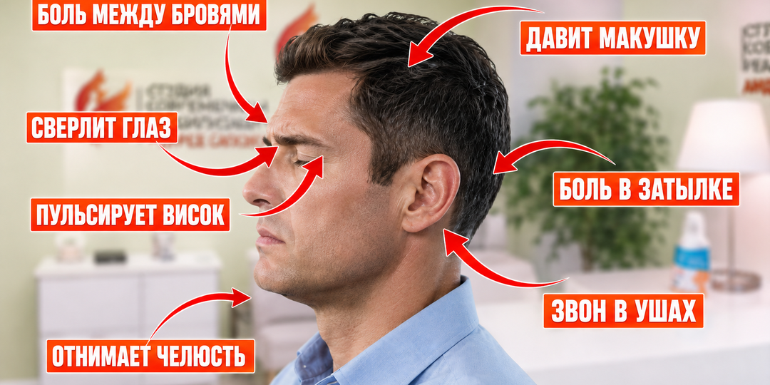 Виды головной боли: врач объяснил, почему важно обращать внимание на место, где болит